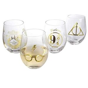 NWOT Harry Potter Stemless Wine Glasses